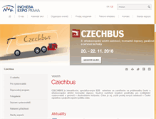 Tablet Screenshot of czechbus.eu